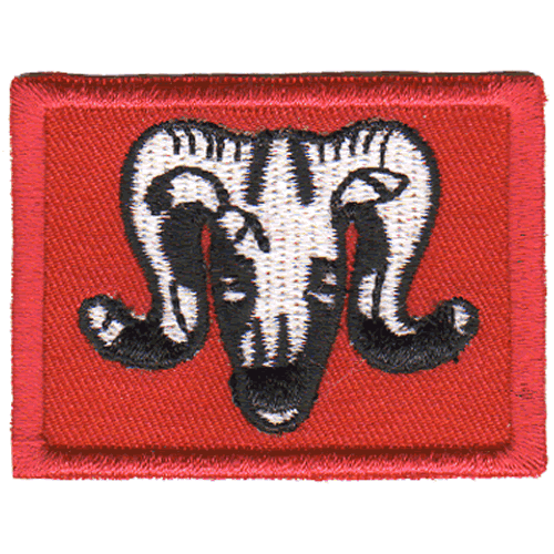 1 Arty Brigade Patch Red