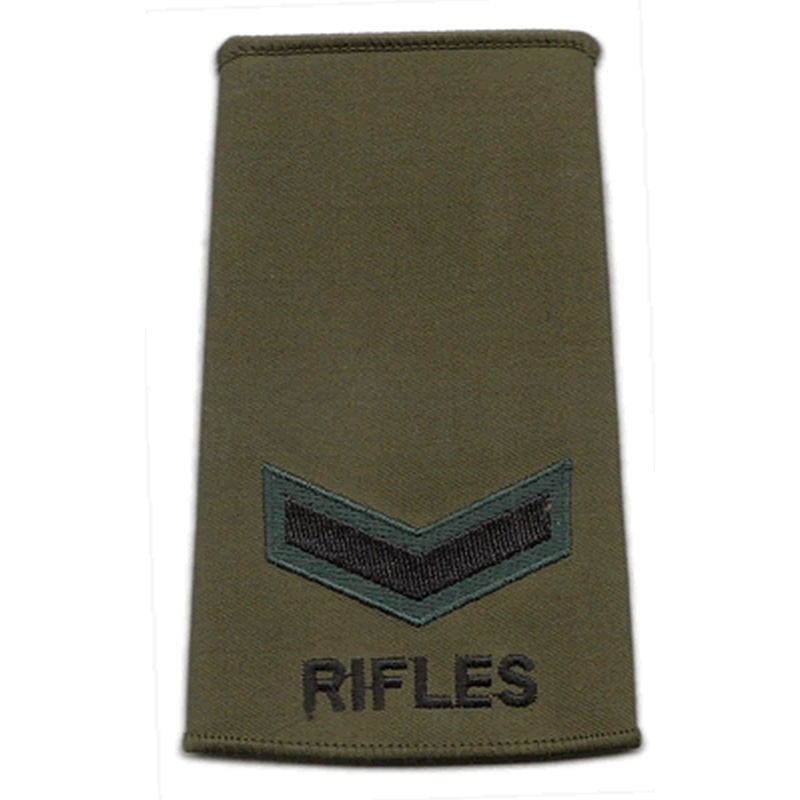 Rifles Olive Rank Slide