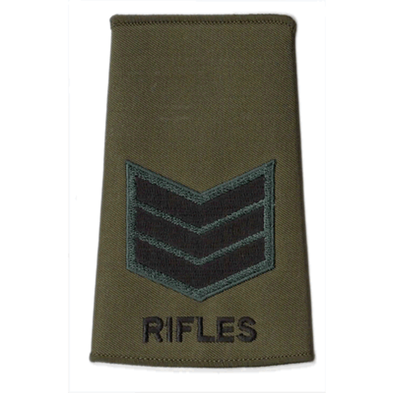 Rifles Olive Rank Slide