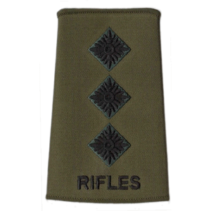 Rifles Officer Rank Slide