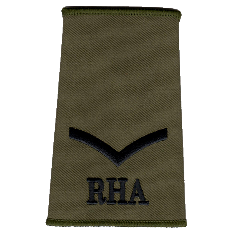 RHA Olive Rank Slide L Bdr