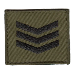Smock Rank Patch Olive